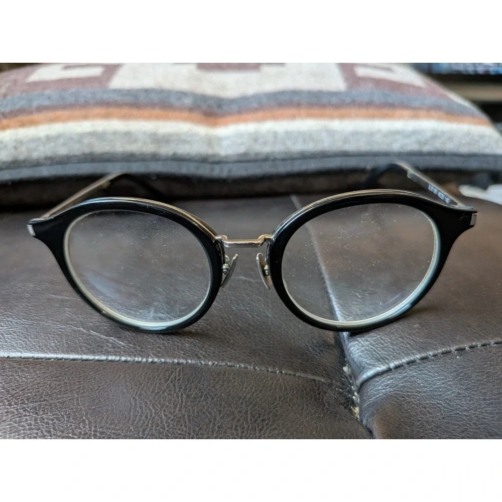 Saint Laurent Eyeglasses, Frames Only, SL 91 001 Black, 49-21-140, Metal, Italy